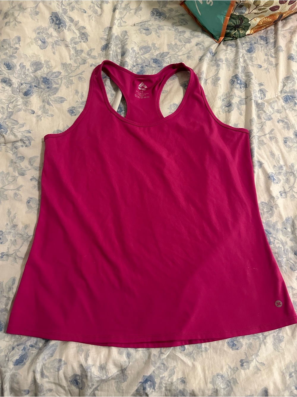 RBX pink Racerback Tank Top